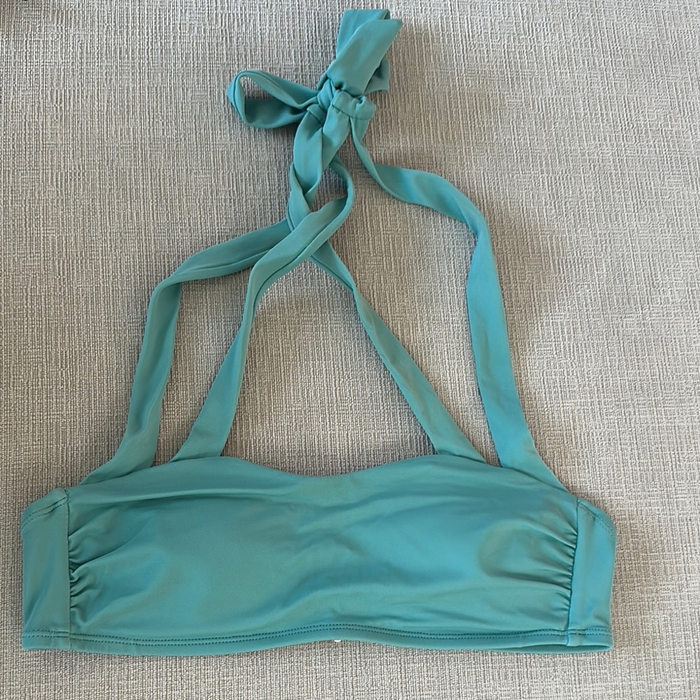 rue blue by rue21 Teal Halter Bikini Top | size M